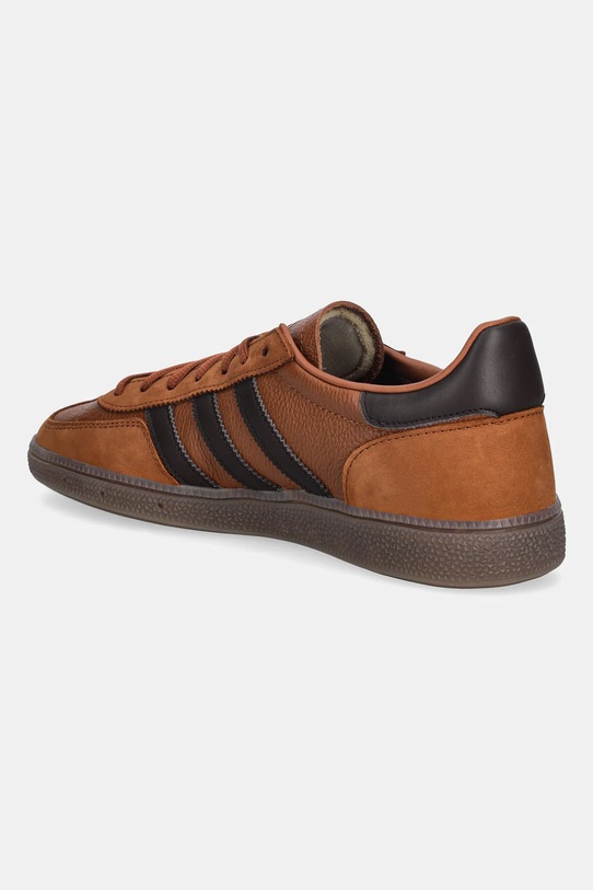 Obuwie adidas Originals sneakersy skórzane Handball Spezial IH6569 brązowy