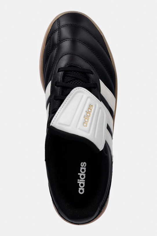 adidas sneakersy skórzane Barreda Mundial czarny HQ2351