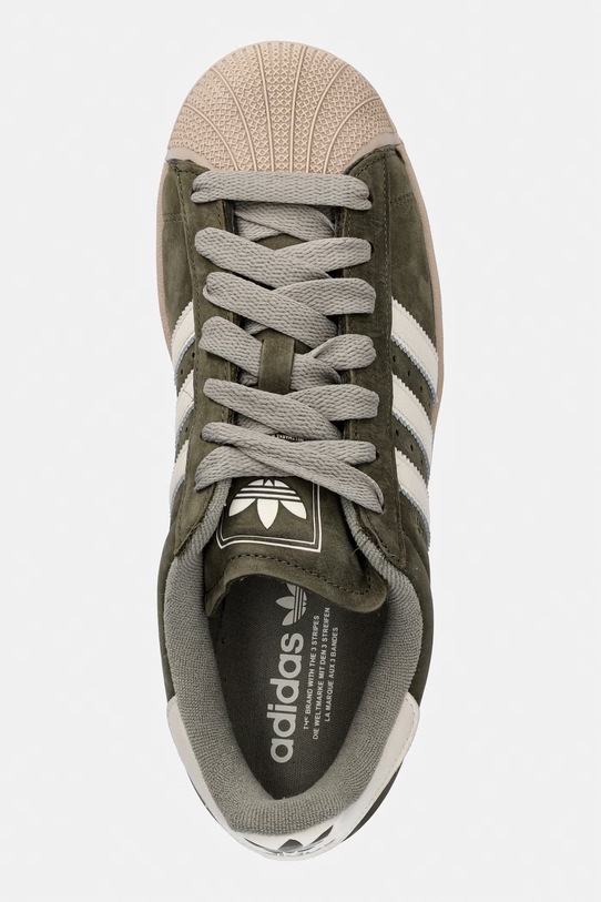 adidas Originals sneakersy Superstar II zielony IH9315