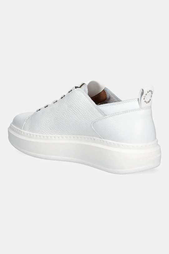 Obuwie Alexander Smith sneakersy skórzane Wembley Deconstructed ASBDWEM2365TWT biały
