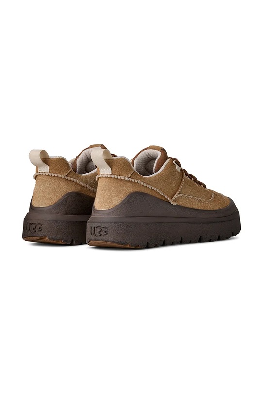 Încălțăminte UGG sneakers din piele întoarsă M Heritage Utility Sneaker Knoll 1174994.CKR maro