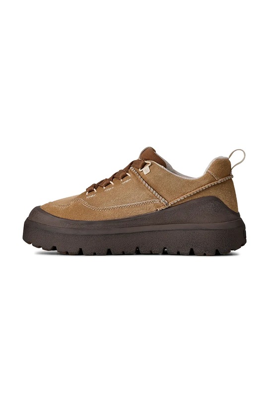 UGG sneakers din piele întoarsă M Heritage Utility Sneaker Knoll maro 1174994.CKR