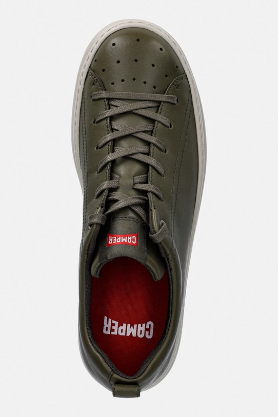 Kožené tenisky Camper Runner Four zelená K100226.161