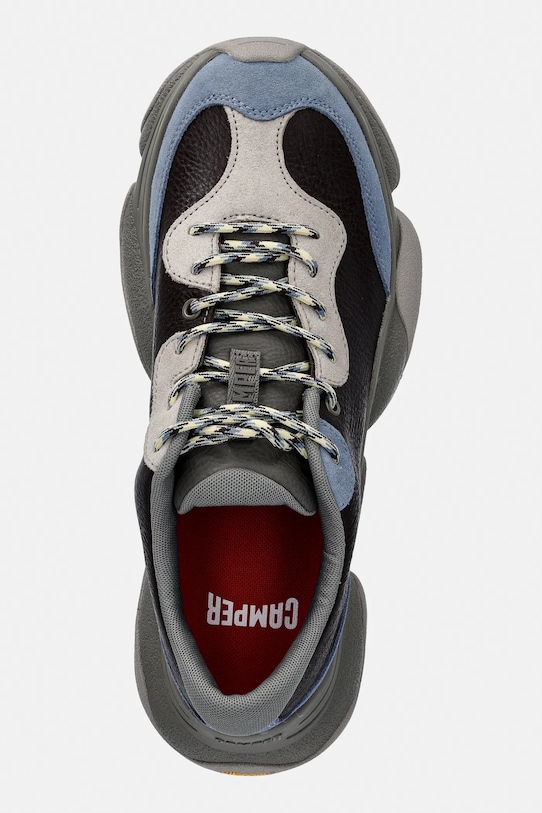 Δερμάτινα sneakers Camper Karst 2 γκρί K101068.008