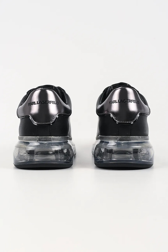Obuv Kožené tenisky Karl Lagerfeld KAPRI KUSHION KL52626A.007 čierna