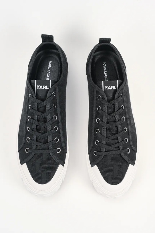Karl Lagerfeld tenisówki KAMPUS MAX V czarny KL50526.800