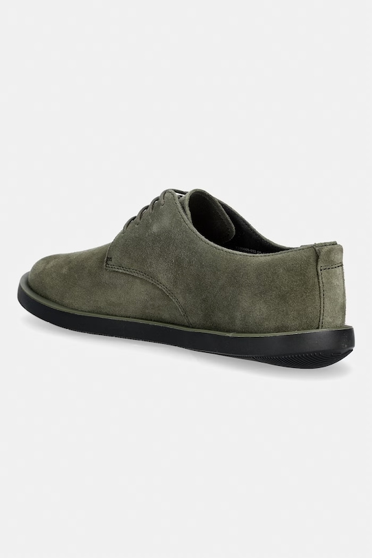 Încălțăminte Camper pantofi de piele întoarsă Wagon K100669.032 verde