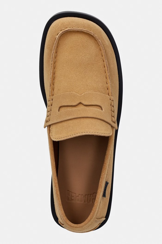 Camper pantofi de piele întoarsă Don bej K101014.003