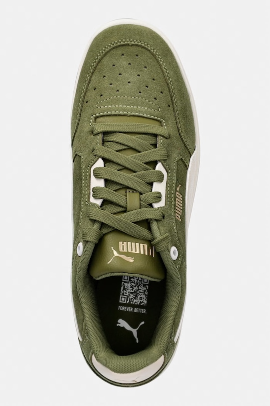 Puma sneakersy zamszowe Shuffle Downtown zielony 402597