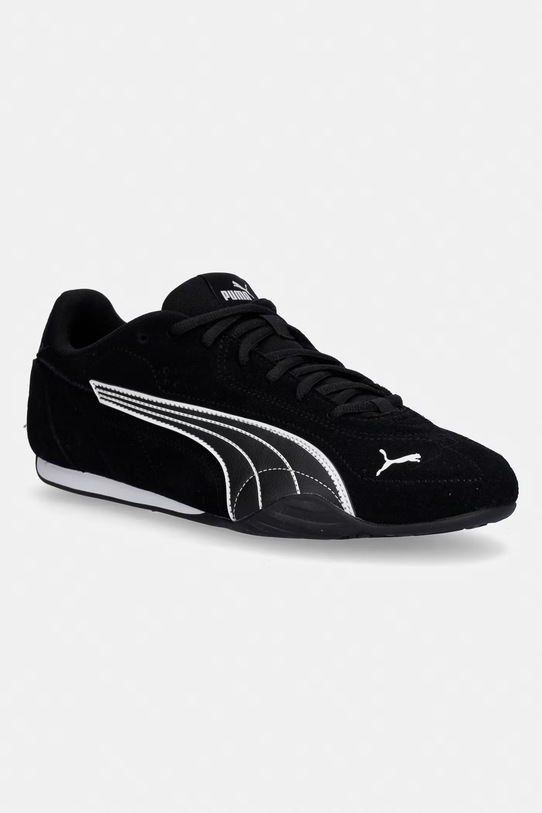 Σουέτ sneakers Puma CATCH δέρμα σαμουά μαύρο 402681