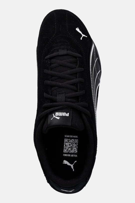 Σουέτ sneakers Puma CATCH μαύρο 402681