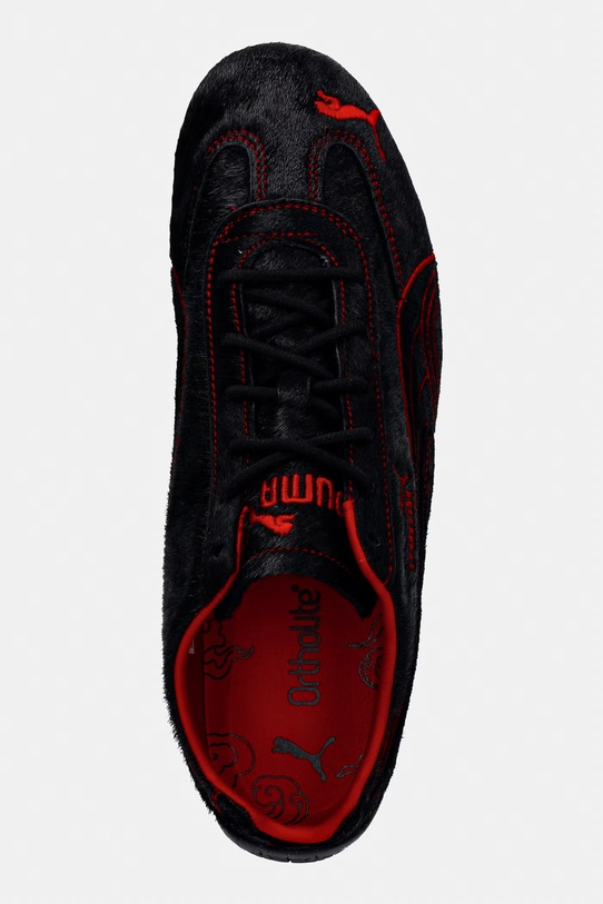 Puma sneakersy skórzane Speedcat NRG YOTH czarny 404590