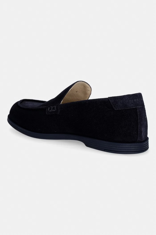 Obuwie Emporio Armani mokasyny męskie zamszowe EM004941.AF23967.UB117 granatowy