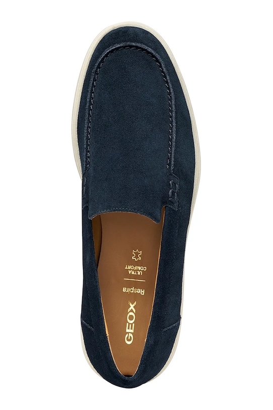 Geox mokasyny zamszowe U SPHERICA EC17 U55LAD00020C4002 granatowy