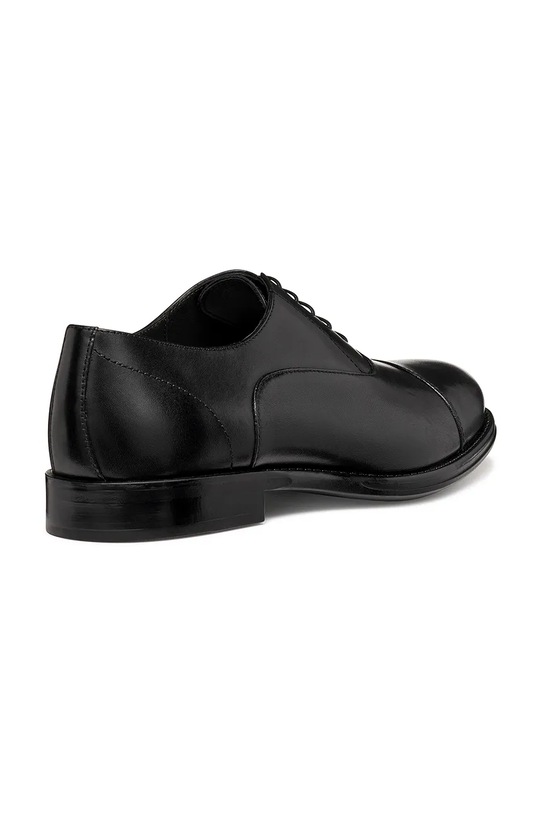 Obuwie Geox półbuty skórzane U BARBERIGO U56MBD00043C9997 czarny