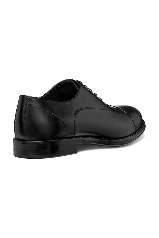 Obuwie Geox półbuty skórzane U BARBERIGO U56MBD00043C9997 czarny