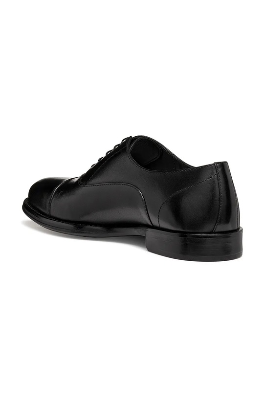 Geox półbuty skórzane U BARBERIGO czarny U56MBD00043C9997