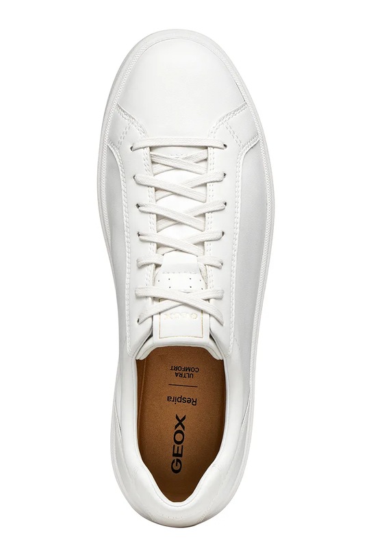 Kožené tenisky Geox U SPHERICA ACTIF X4 U653JB0009BC1000 bílá
