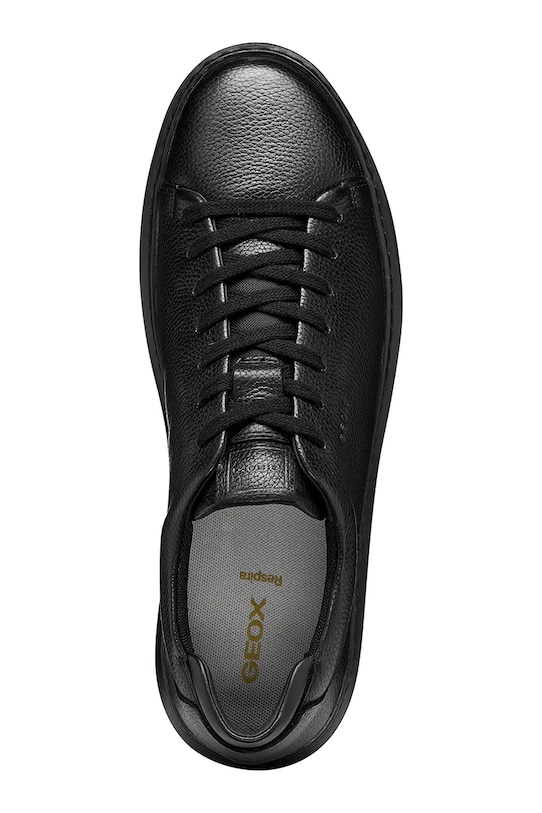 Kožené tenisky Geox U DEIVEN U655WA00047C9999 černá