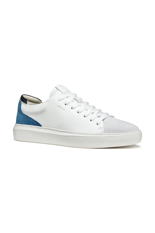 Δερμάτινα sneakers Geox U DEIVEN U655WA04722C0006 λευκό SS26