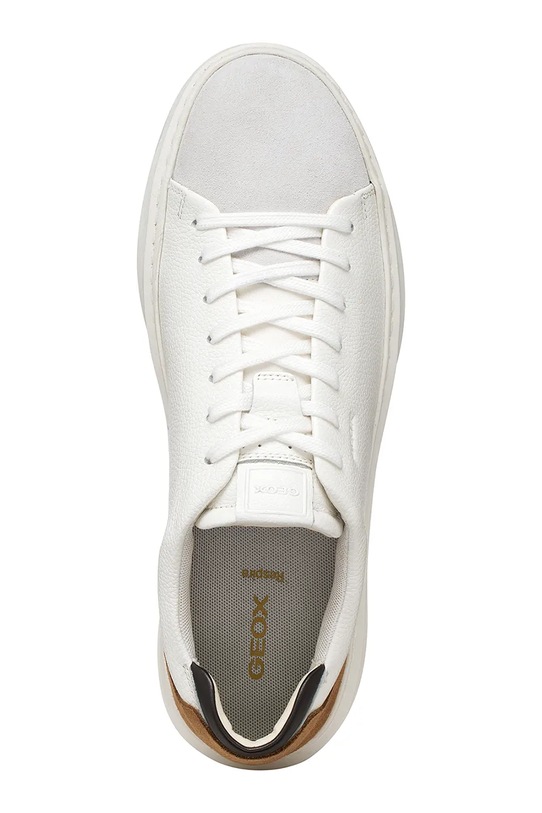 Geox sneakersy skórzane U DEIVEN U655WA04722C1224 biały