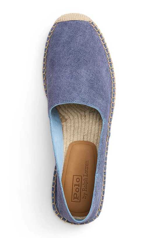 Polo Ralph Lauren espadryle zamszowe Cevio V2 Clp niebieski 803P07639003.400