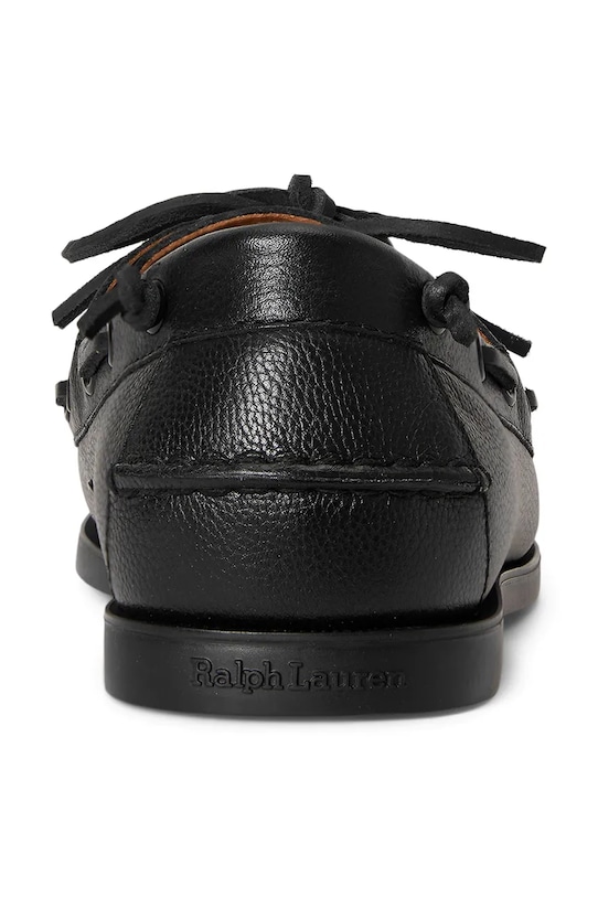 Polo Ralph Lauren mokasyny męskie skórzane Merton Boat czarny 803P07643001.001