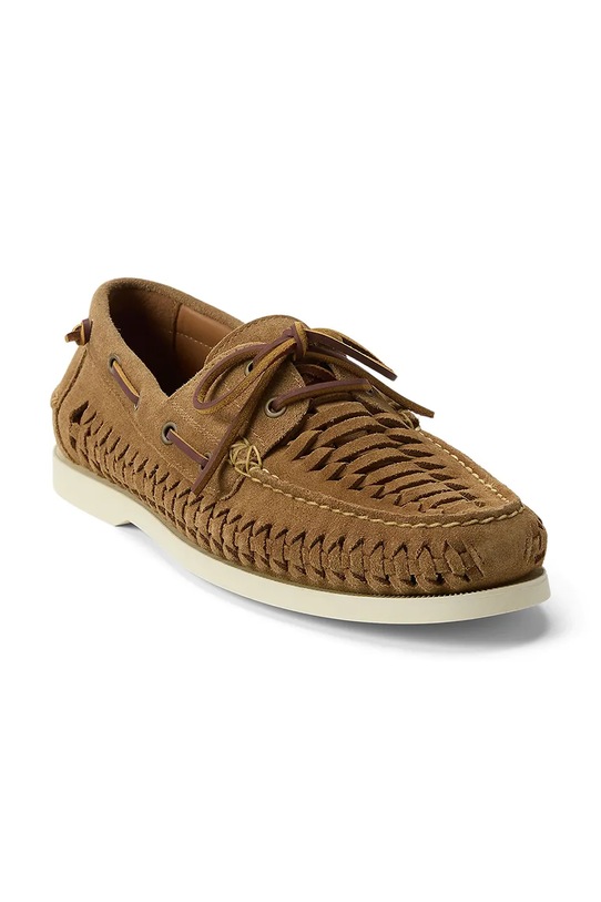 Polo Ralph Lauren mokasíny pánske kožené Mertn Bt Wvn 803P07646002.270 hnedá SS26