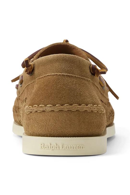 Polo Ralph Lauren мокасини мъжки от кожа Mertn Bt Wvn кафяв 803P07646002.270