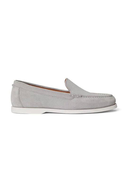 Polo Ralph Lauren loafersy męskie zamszowe Merton Vnetn szary 803P09766002.020