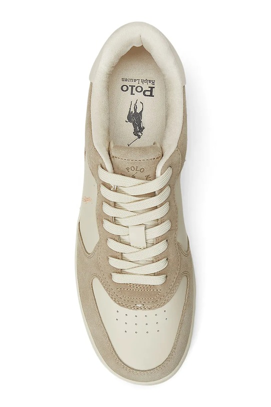 Polo Ralph Lauren Masters Crt sneakersy męskie skórzane beżowy 809945251002.101