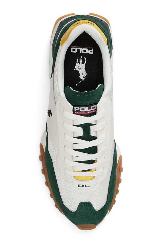 Obuwie Polo Ralph Lauren Eldridge sneakersy męskie zamszowe 809P07523002.100 biały