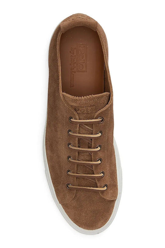 Обувь Polo Ralph Lauren Jr Lux Decon кроссовки мужские кожаные 809P07624001.200 коричневый