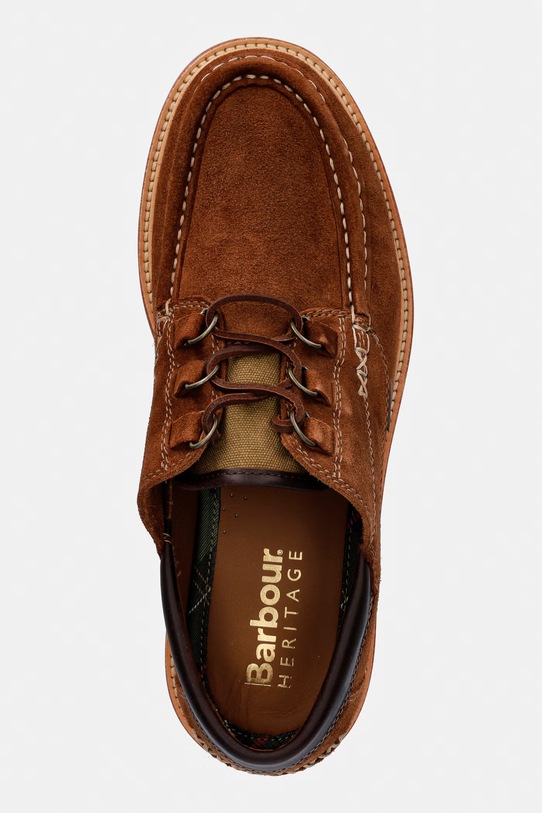 Barbour poltopánky pánske semišové Murtun hnedá MFO0833TA32