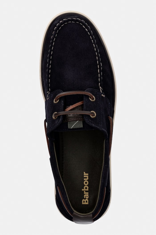 Barbour mokasyny męskie zamszowe Rothley granatowy MFO0835NY97