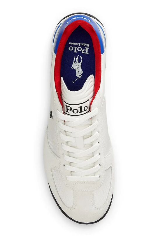 Polo Ralph Lauren sneakersy SUEDE/LEATHER/NYLON biały 809P01640001