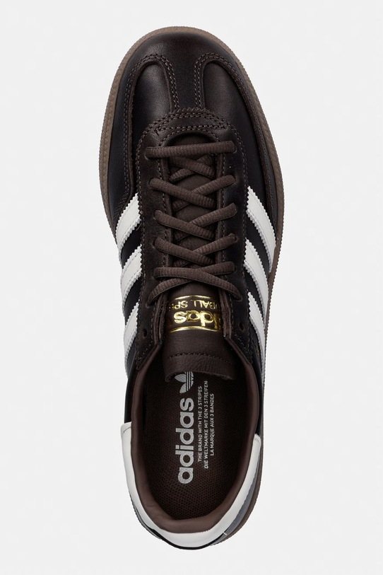 adidas Originals Handball Spezial sneakersy męskie skórzane brązowy KI8581