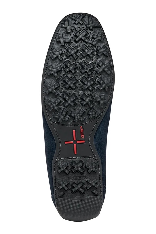 Geox mokasyny zamszowe U KOSMOPOLIS + GRIP U35CFA00022C4692
