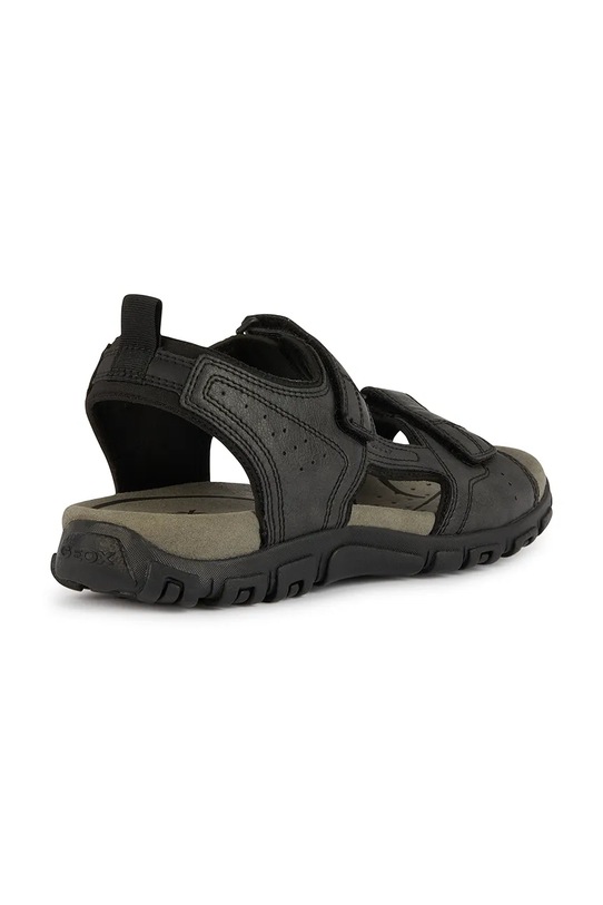 Obuwie Geox sandały UOMO SANDAL STRADA U4524B000MEC9999 czarny