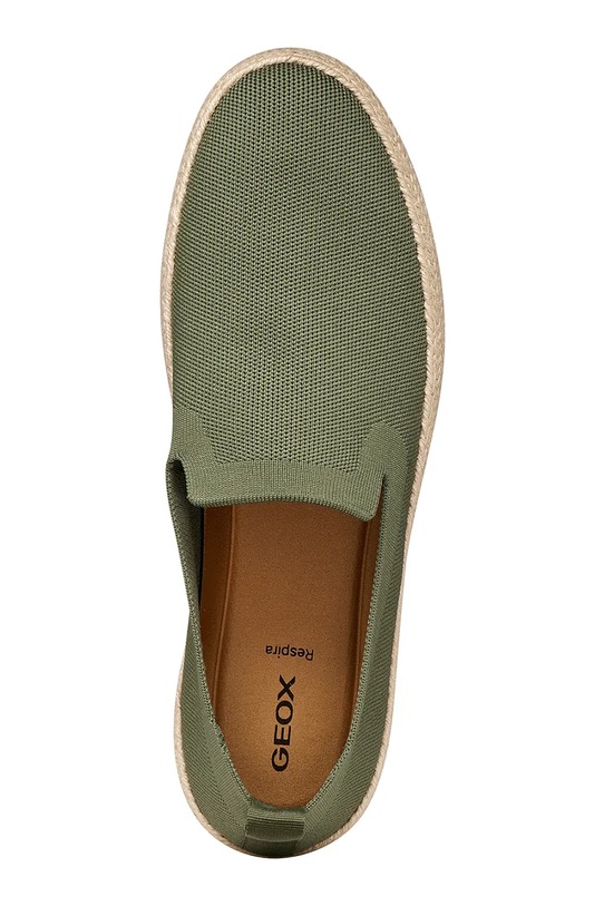 Geox espadryle U PANTELLERIA U45DWA0006KC3704 zielony
