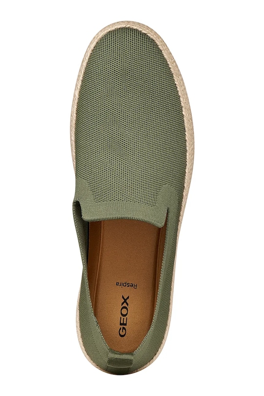 Geox espadryle U PANTELLERIA U45DWA0006KC3704 zielony