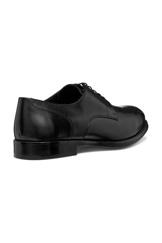 Obuwie Geox półbuty skórzane U BARBERIGO U56MBC00043C9997 czarny