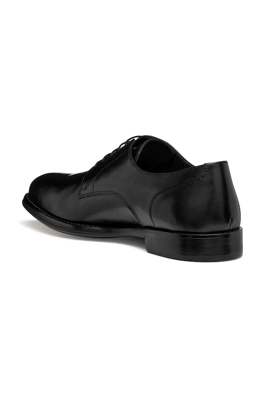 Geox półbuty skórzane U BARBERIGO czarny U56MBC00043C9997