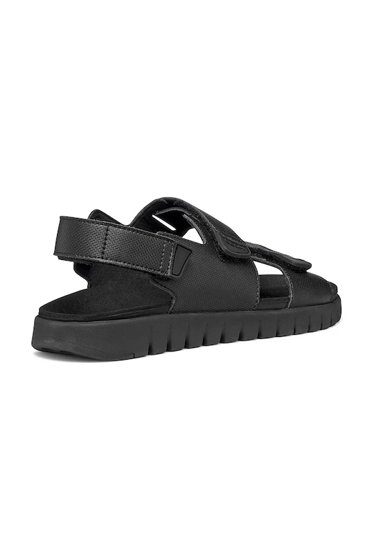 Obuwie Geox sandały skórzane U FLEXTRIDE S U652JA0009BC9999 czarny