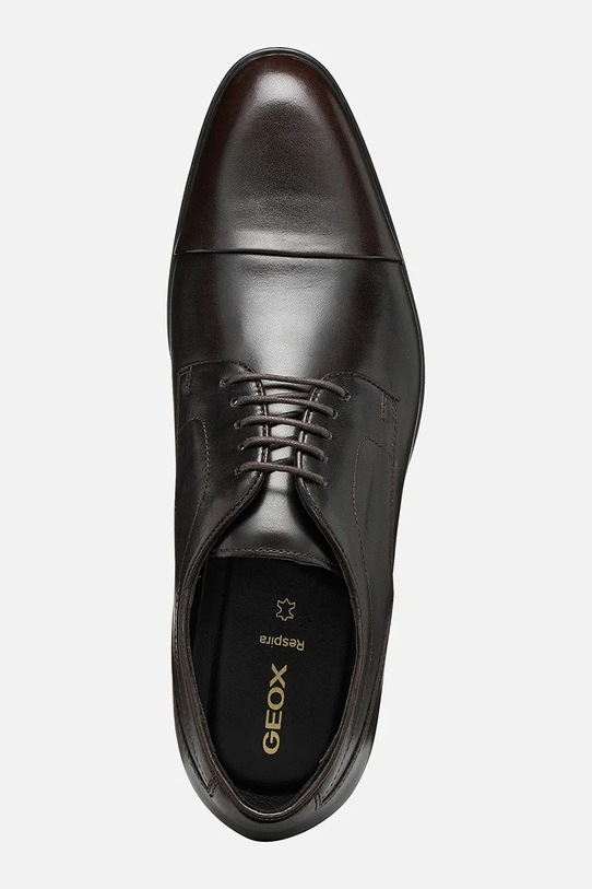 Geox półbuty skórzane U IACOPO U659GB00043C6009 brązowy