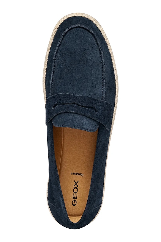 Geox mokasyny zamszowe U PANTELLERIA U65DWD00022C4002 granatowy