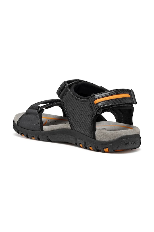 Geox sandały męskie UOMO SANDAL STRADA czarny U8224D0EKBCC4367