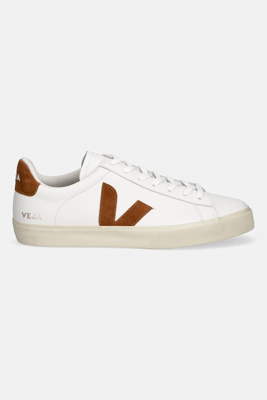 Kožené tenisky Veja CAMPO LEATHER CP0521058B bílá SS26