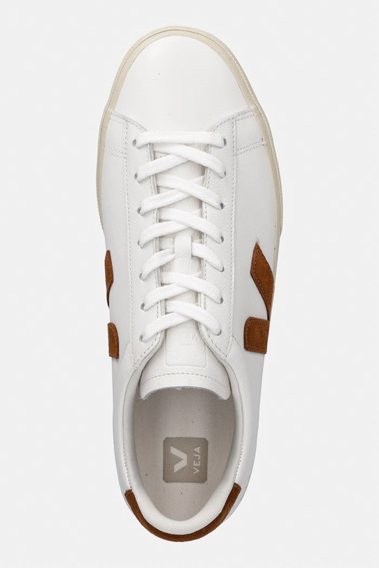 Δερμάτινα sneakers Veja CAMPO LEATHER λευκό CP0521058B