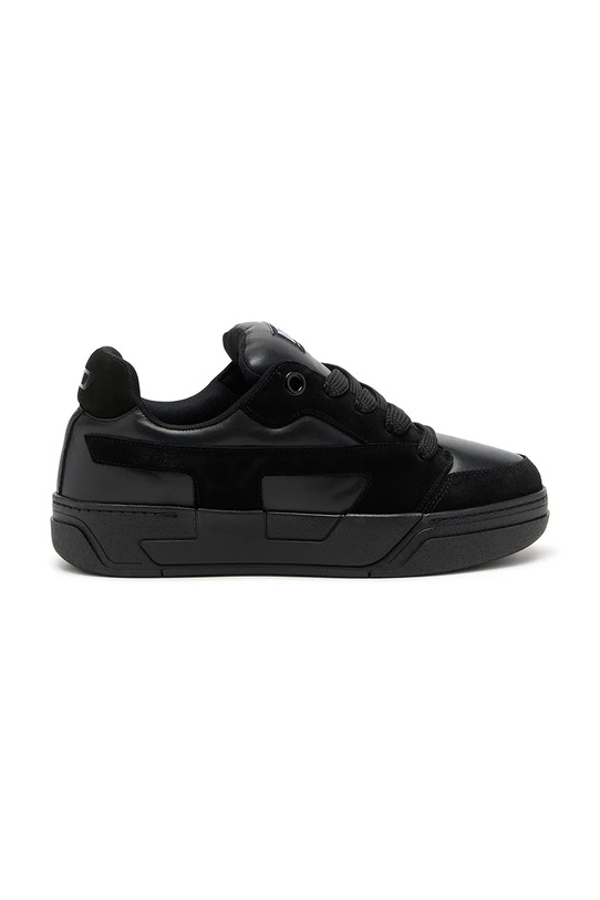 Diesel S-D-Ollie Low sneakersy męskie skórzane czarny Y03796.P7476.T8013